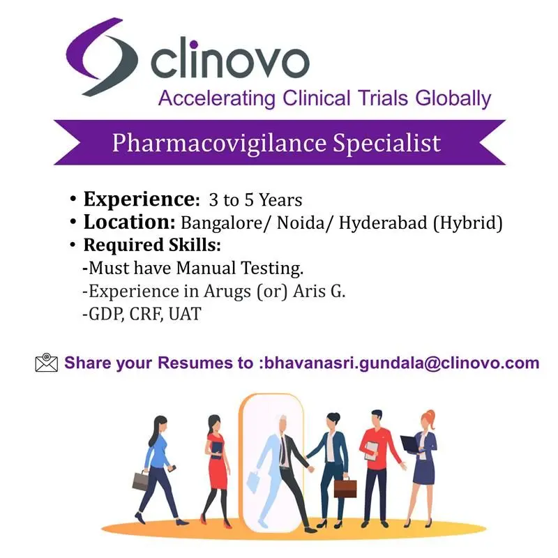 Clinovo Hiring Pharmacovigilance 2 Clinovo Hiring Pharmacovigilance
