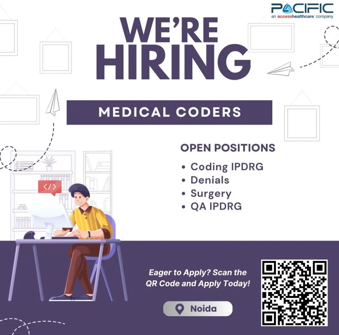 PACIFIC – An Access Healthcare Hiring IPDRG, Denials, Surgery, QA – Medical Coding 3 PACIFIC – An Access Healthcare Hiring IPDRG, Denials, Surgery, QA – Medical Coding