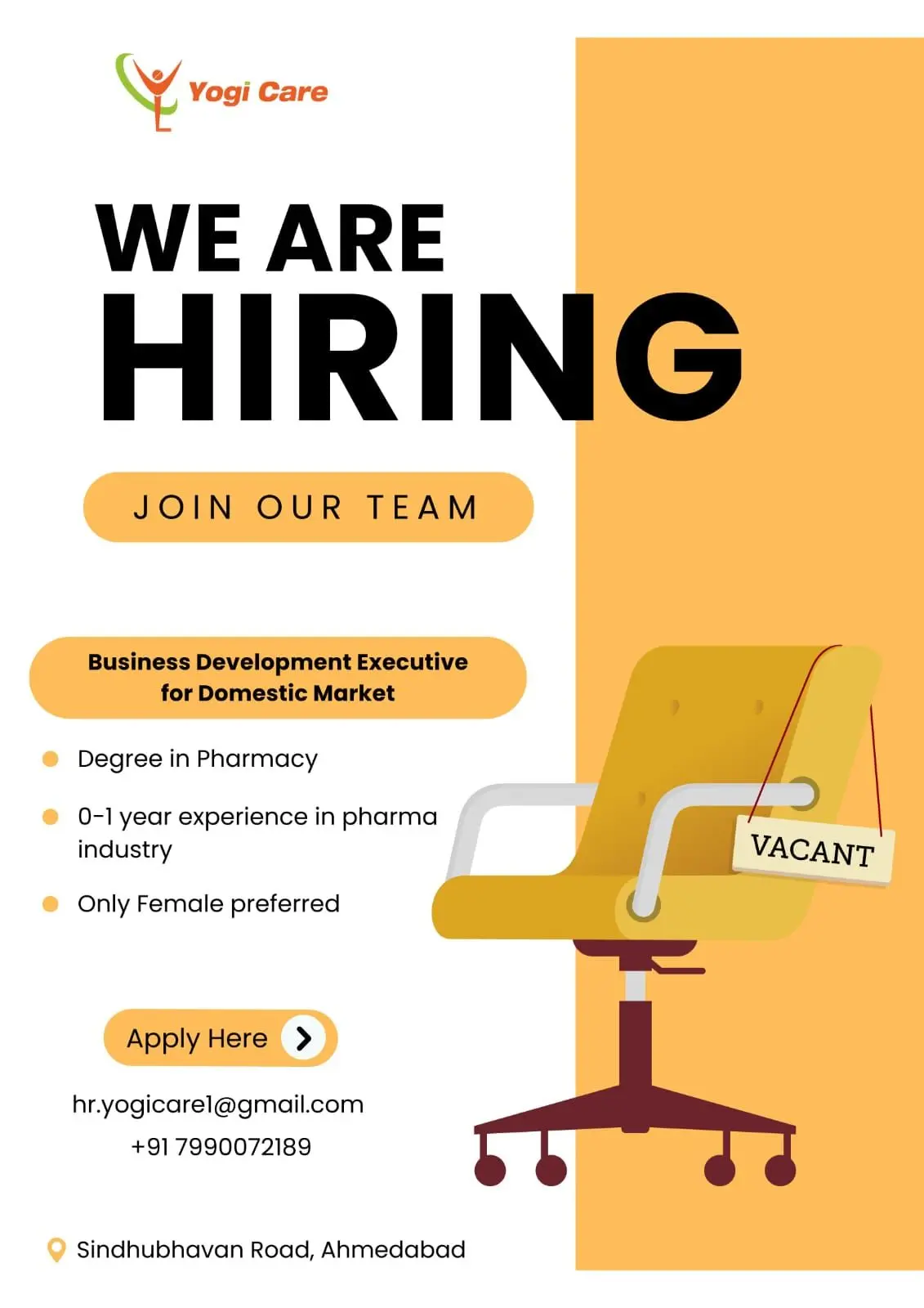 Yogi Care Hering Business Development Executive 3 Yogi Care Hering Business Development Executive (1)