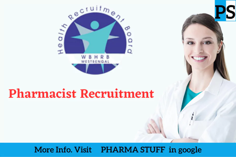 WPHRB Pharmacist Grade III recruitment Notification