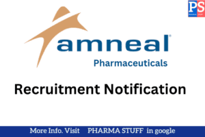 Amneal Pharmaceuticals reequipment career job vacancies