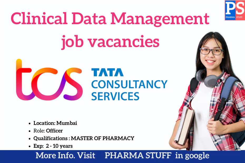 TCS Clinical Data Management job vacancies