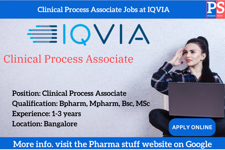 Clinical Process Associate Jobs at IQVIA
