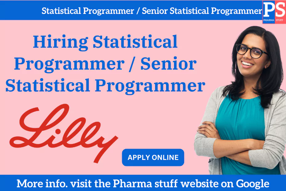 Eli Lilly hiring Statistical Programmers