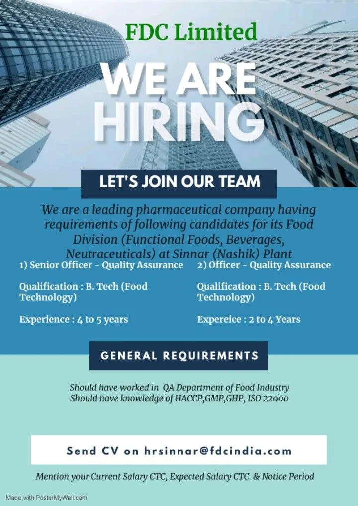 Career Opportunities at FDC Limited: Join a Leading Pharmaceutical Company