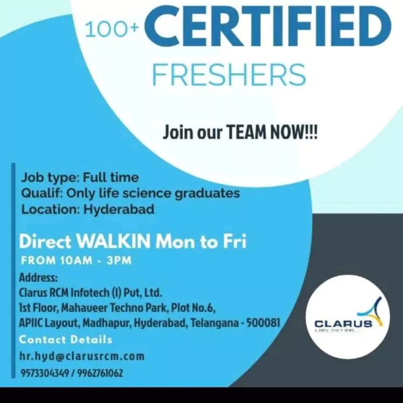 medical coding fresher jobs in hyderabad