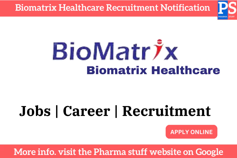 BioMatrix healthcare recruitment notification