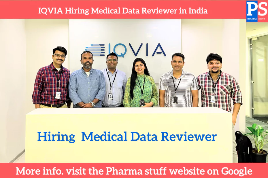 IQVIA Hiring Medical Data Reviewer in India