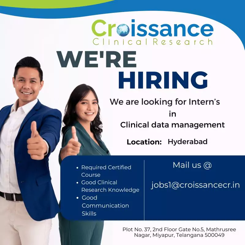 Clinical data management internship opportunities in Hyderabad