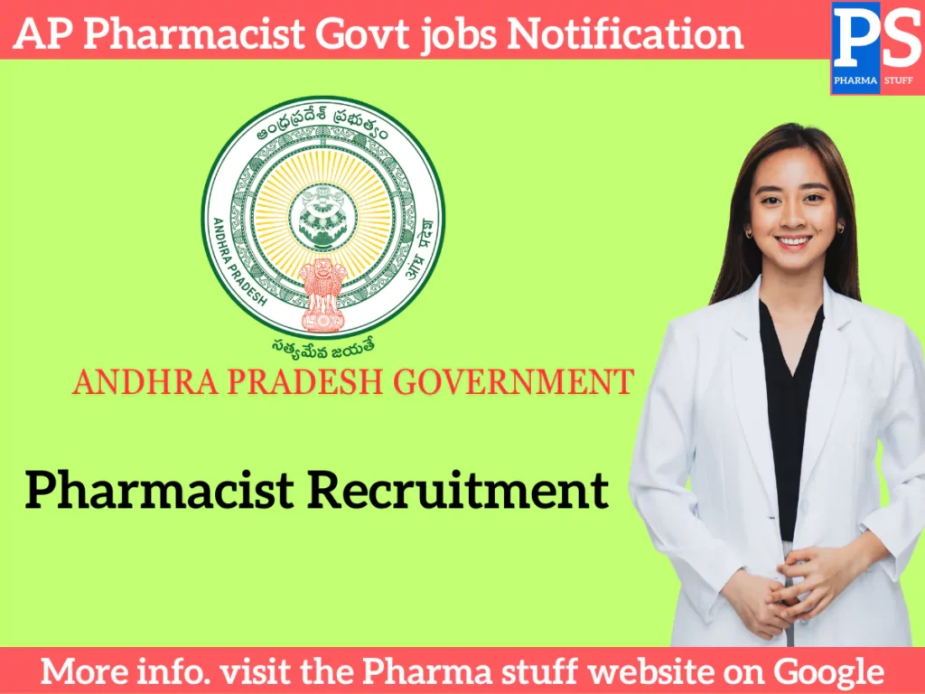 ap pharmacist govt jobs notification
