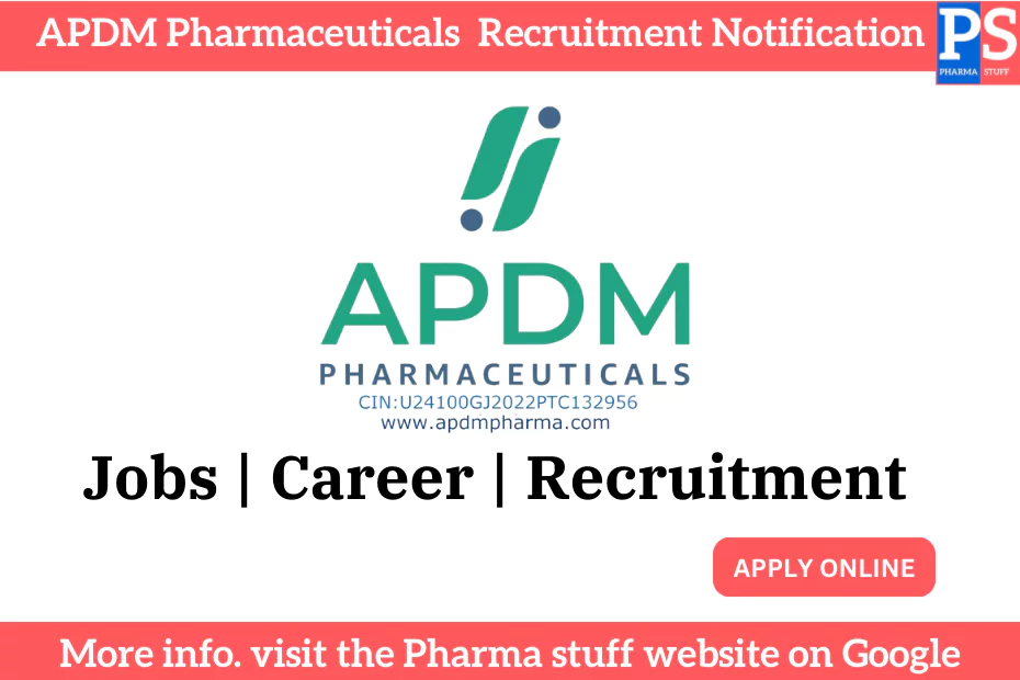 APDM Pharmaceuticals recruitment notification