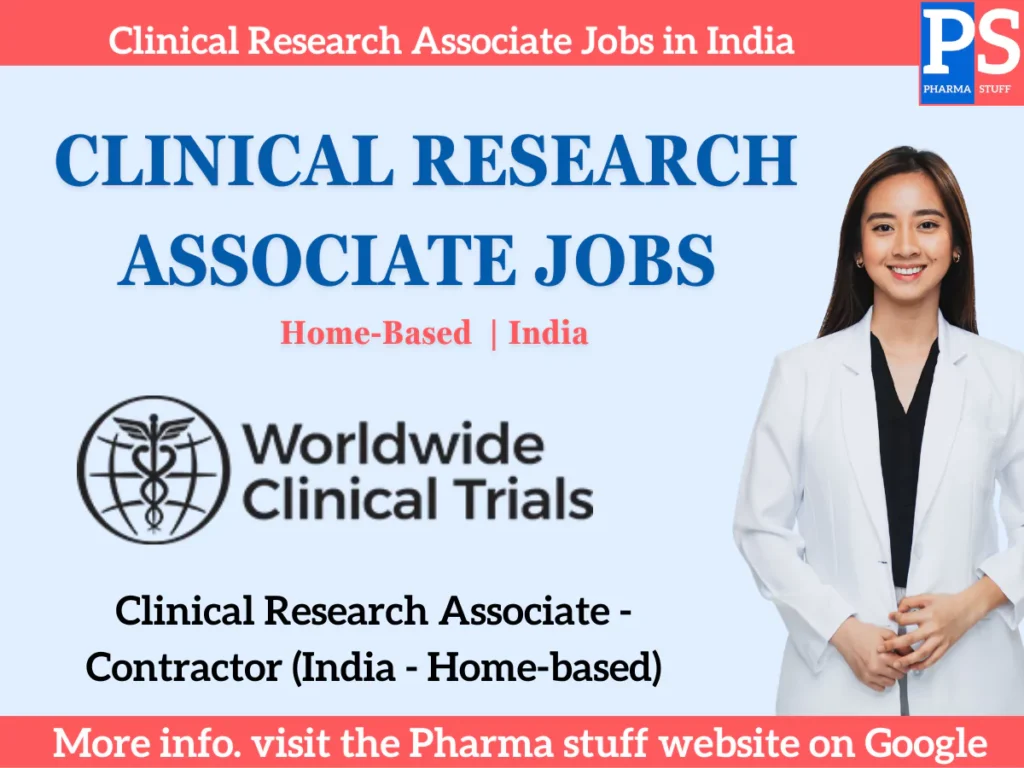 Clinical Research Associate Jobs in India - Pursue a Home-Based