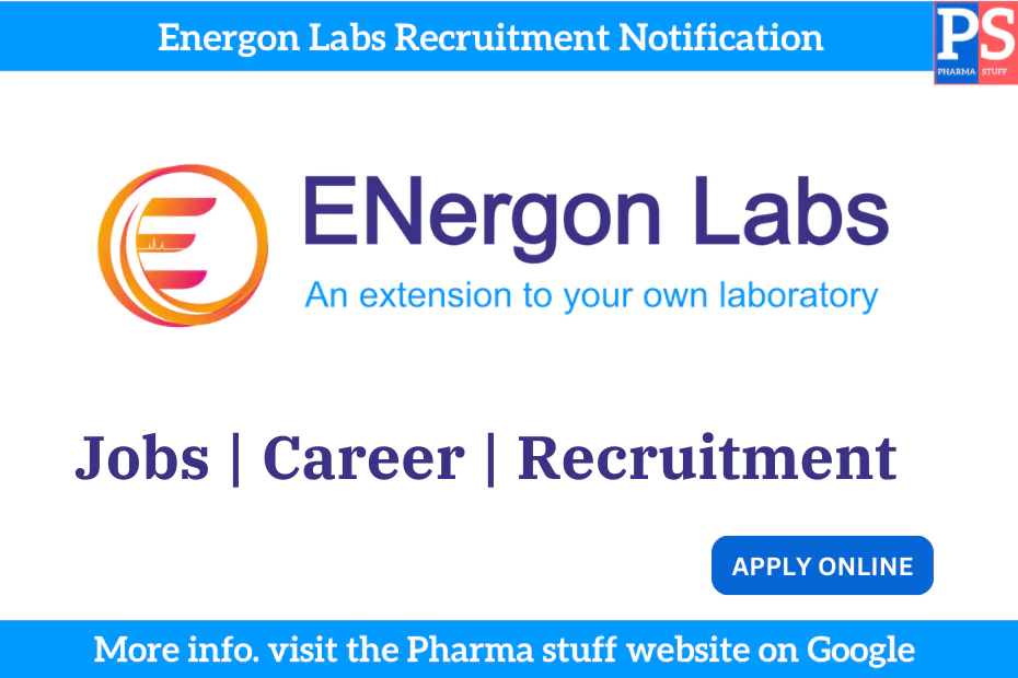 Energon Labs Recruitment Notification