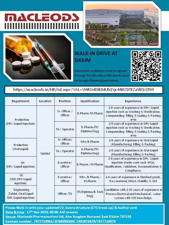 Macleods Walk-In Drive at Sikkim