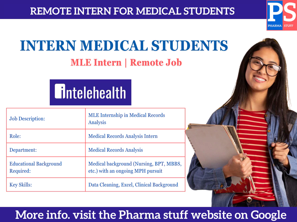 Remote Intern Opportunity for Medical Students 2 Remote intern for medical student