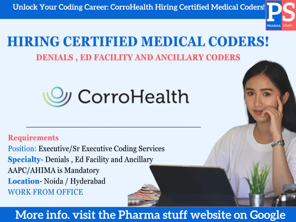 CorroHealth Hiring for Certified Medical Coder: Elevate Your Coding Career