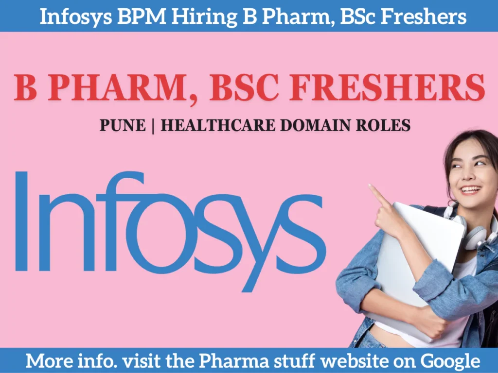 Infosys BPM Hiring B Pharm, BSc Freshers