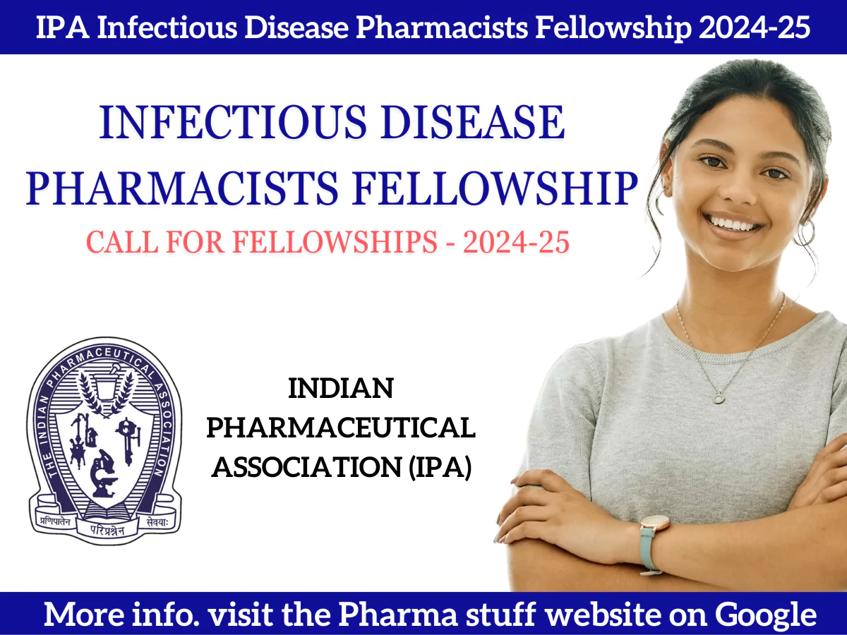 ipa infectious disease pharmacists fellowship 2024 25