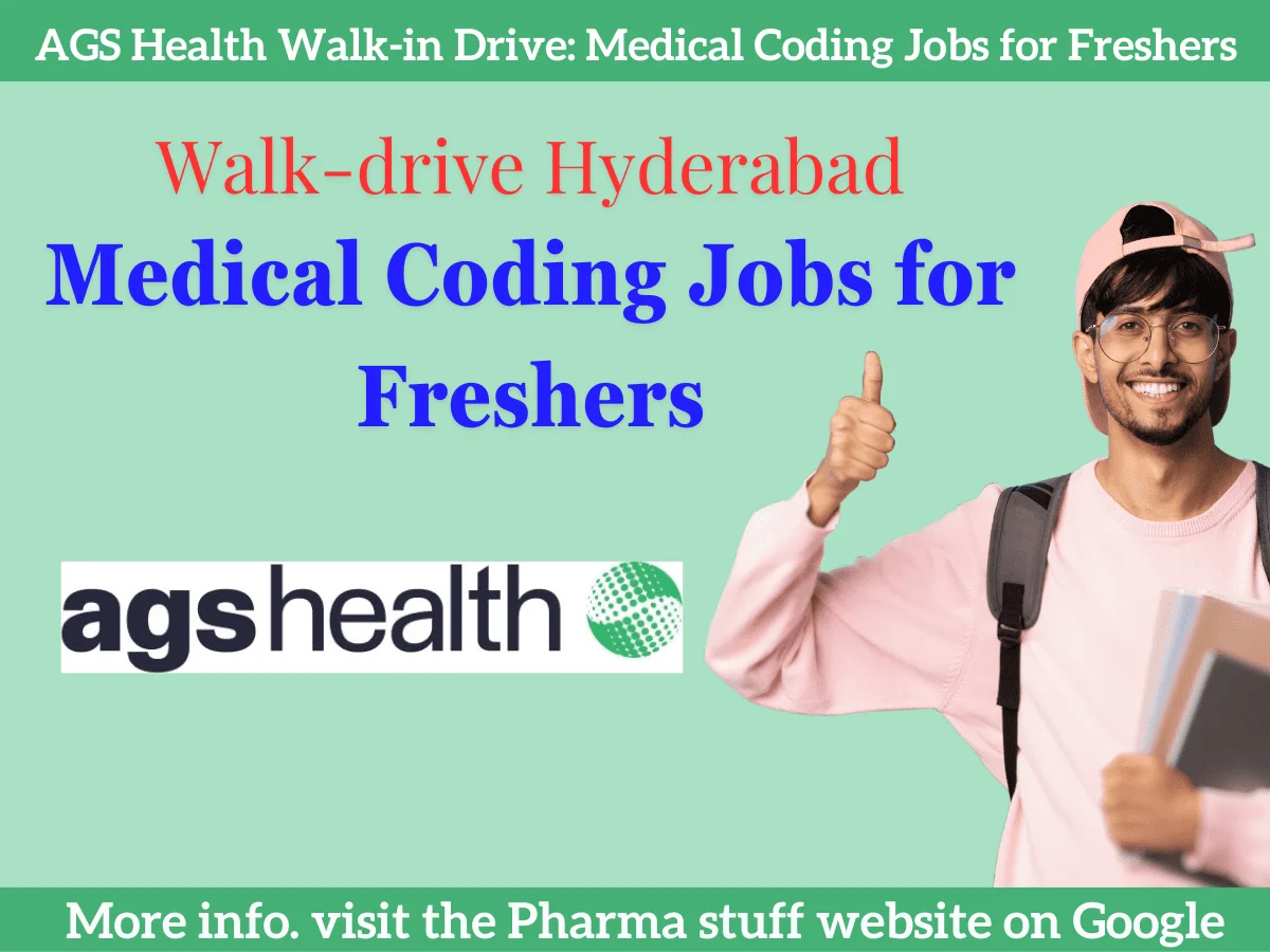 AGS Health Walk-in Drive: Medical Coding Jobs for Freshers 2 AGS Health Walk-in Drive: Medical Coding Jobs for Freshers
