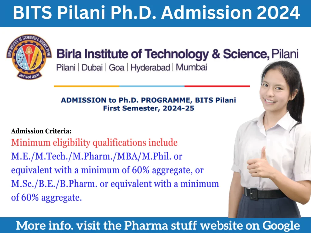 BITS Pilani Ph.D. Admission 2024: Eligibility, Application Process, Dates & More