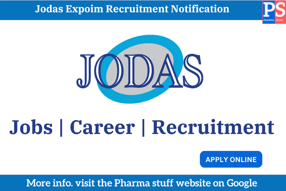 Jodas Expoim recruitment notification