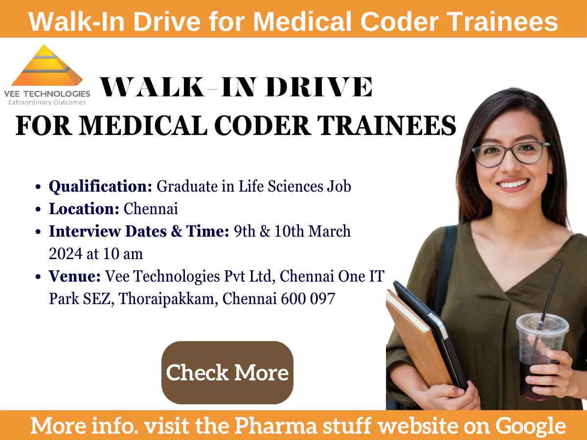 Join Vee Technologies Fresher Medical Coding Jobs in Chennai - Apply Now! 3 Join Vee Technologies: Fresher Medical Coding Jobs in Chennai - Apply Now