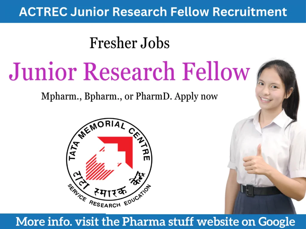 Tata Memorial Center walk in interview for Research Fellow - MSc, M Pharm, PharmD, BAMS, BHMS Apply