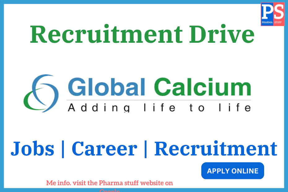 Global Calcium Recruitment - Job vacancies