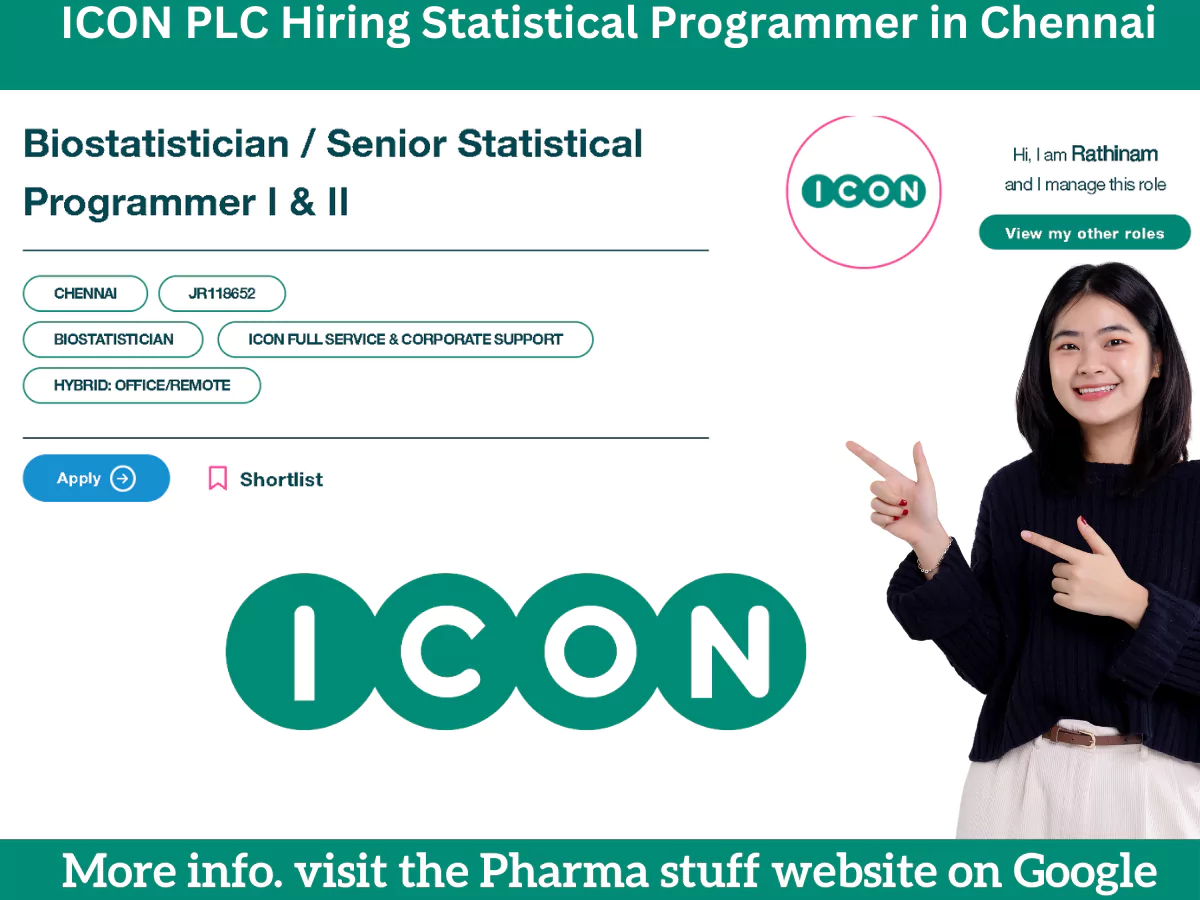 ICON PLC Hiring Statistical Programmer in Chennai 3 ICON PLC Hiring Statistical Programmer in Chennai