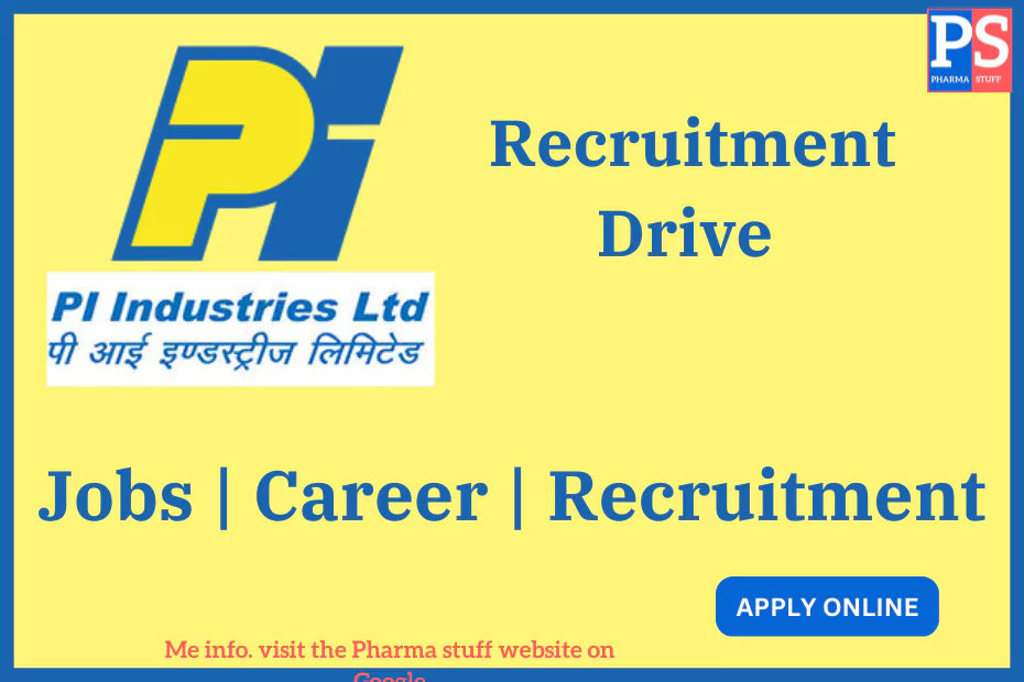 Pi Recruitment Drive for Manufacturing, Production, and Process Safety Roles 3 PI Industries Recruitment - Job vacancies
