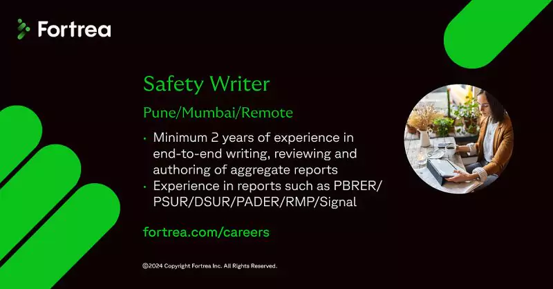 Fortrea Hiring Aggregate Report Writing Team | Principal Safety Writer | WFH 3 work from home Senior Safety Writer vacancies in mumbai / Pharmacovigilance jobs