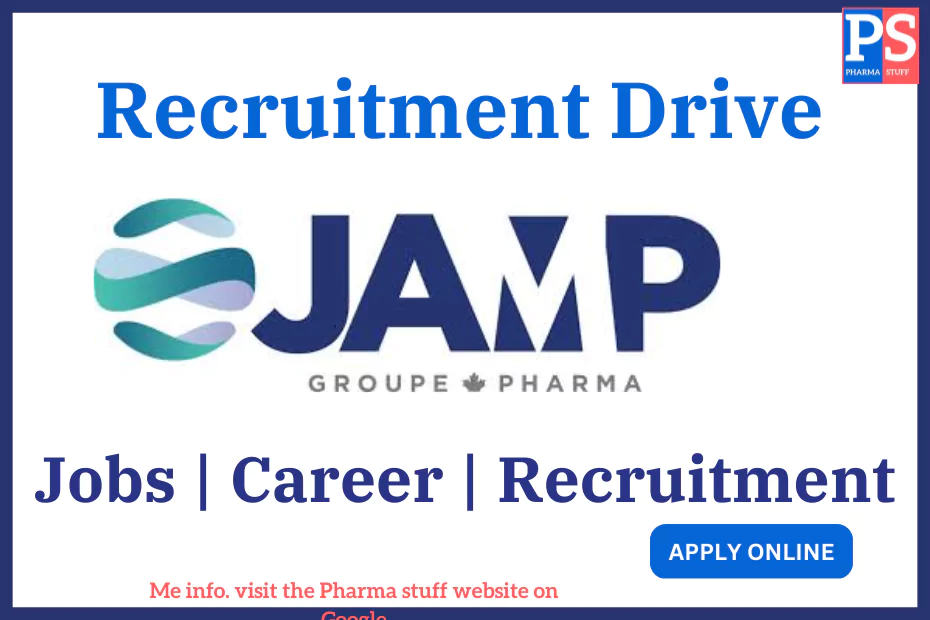 Jamp Pharma Recruitment - Job vacancies