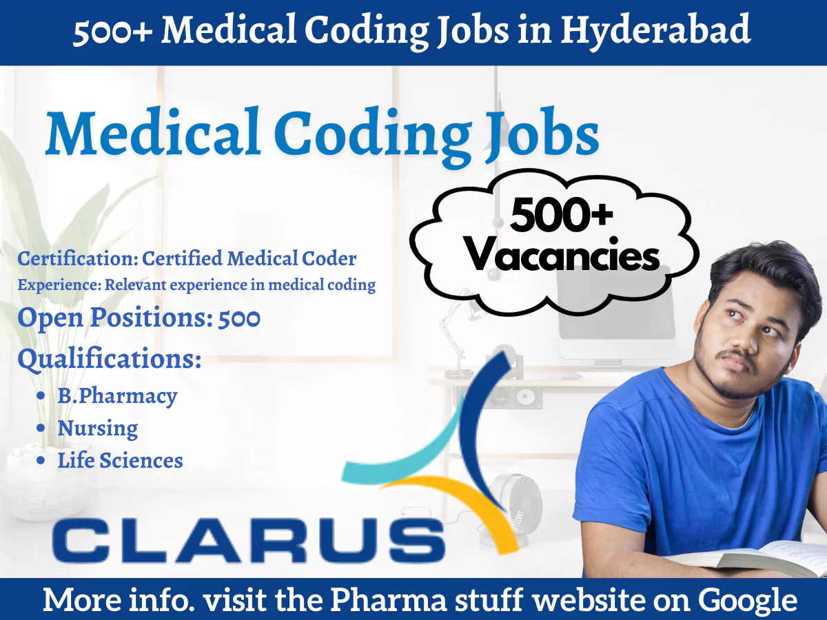 Clarus RCM Hiring Medical Coders 2 500+ Medical Coding Jobs in Hyderabad