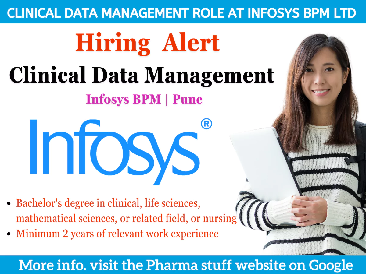 Clinical Data Management Vacancies at Infosys BPM Ltd 2 Clinical Data Management Role at Infosys BPM Ltd
