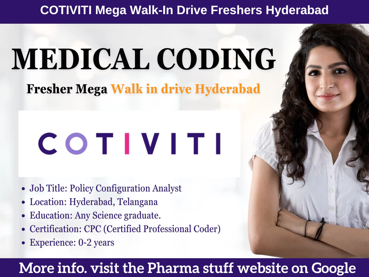 CPC Certified Freshers Walk-In Drive at Cotiviti Hyderabad - Policy Configuration Analyst 3 CPC Certified Freshers Walk-In Drive at Cotiviti Hyderabad - Policy Configuration Analyst