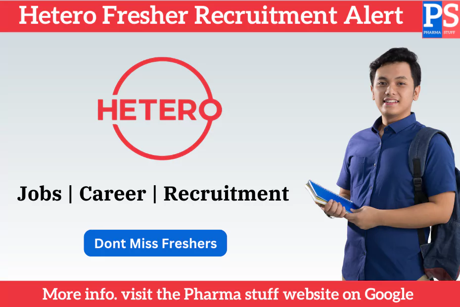 hetero fresher recruitment alert jobs vacancies