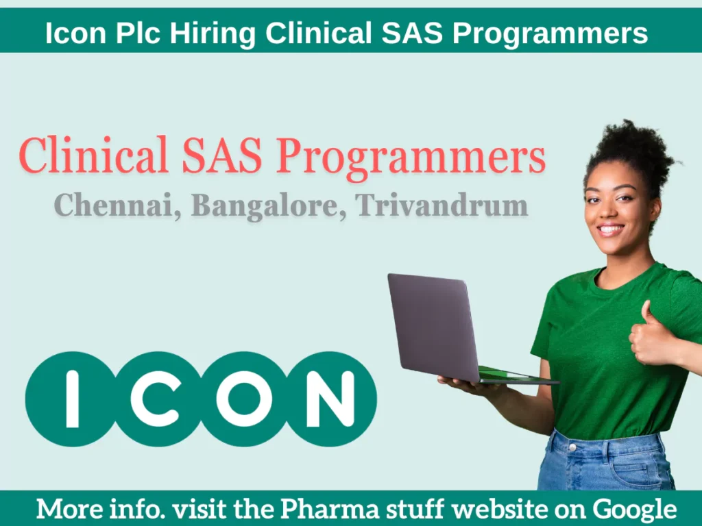 Icon Plc Hiring Clinical SAS Programmers | Apply Now!
