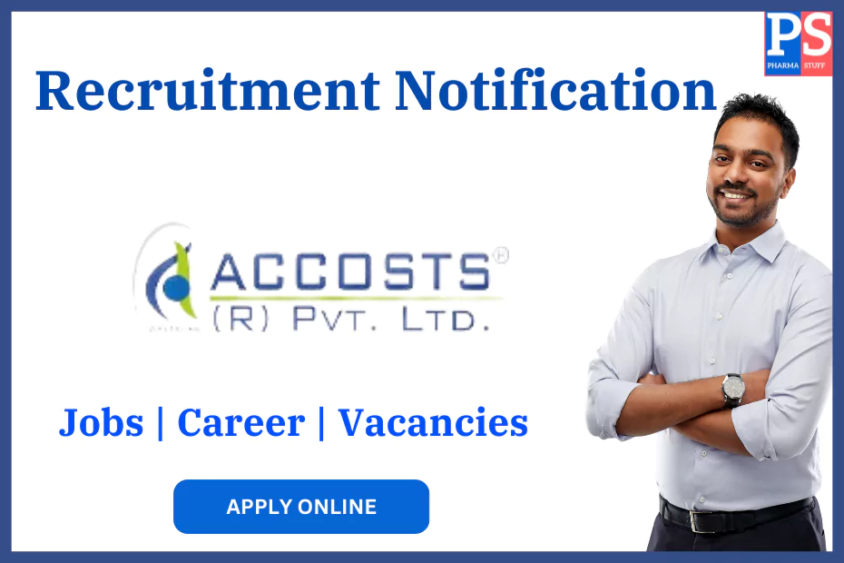 Accosts Remedies Pvt Ltd Recruitment - Job vacancies