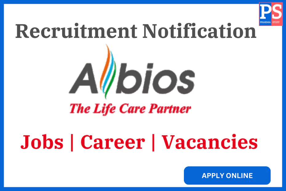Albios India pvt ltd Recruitment - Job vacancies