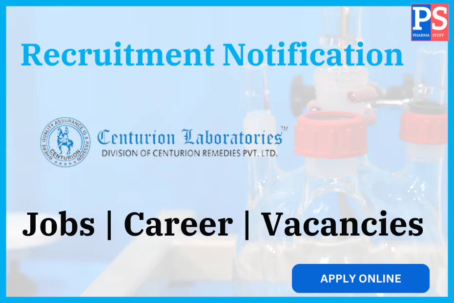 Centurion Laboratories Recruitment - Job vacancies