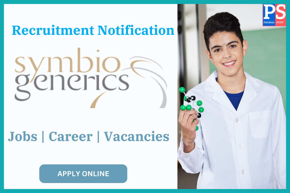 Symbio Generics Hiring for India Regulatory - Senior Executive Role