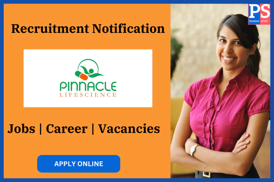 Pinnacle Life Sciences recruitment notification