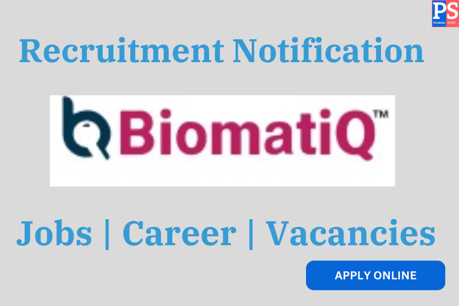Biomatiq private limited recruitment job vacancies