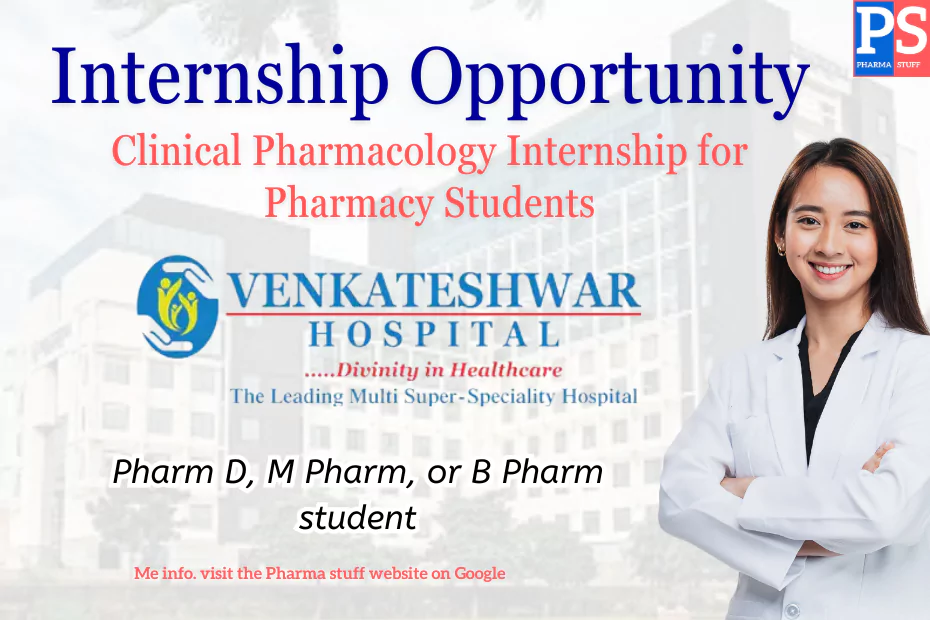 Clinical Pharmacology Internship for Pharmacy Students