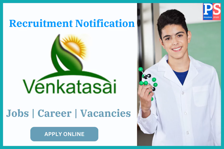 Venkata Sai life sciences job vacancies