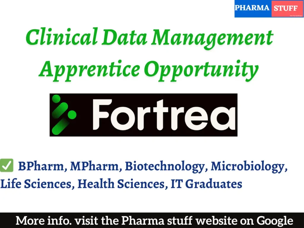 Fortrea Clinical Data Management Apprentice Opportunity – Apply Now!