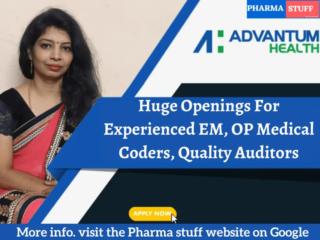 Advantum Health Huge Openings For Experienced EM, OP Medical Coders, Quality Auditors