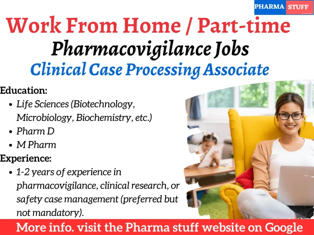 Clinical Case Processing Associate Part Time or Work from Home Jobs at Chisquare Labs