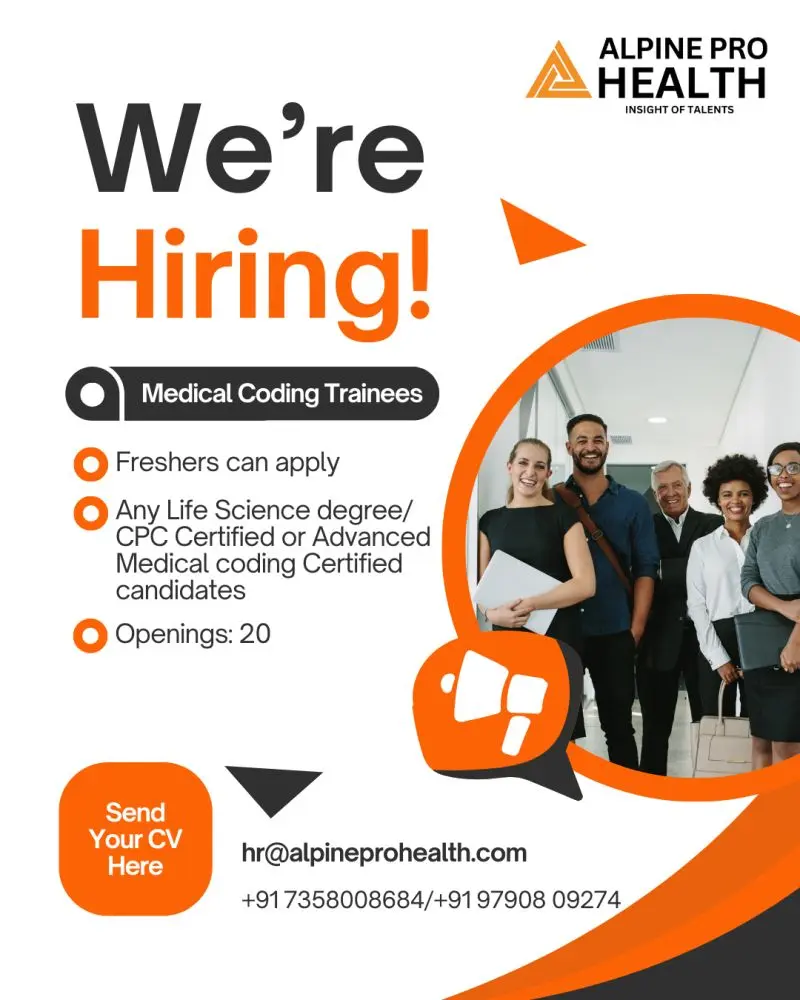 alpine pro healthcare fresher medical coding