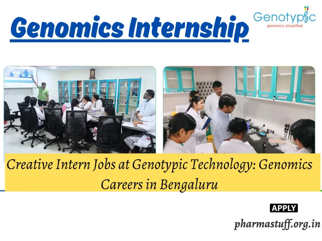 Creative Intern Jobs at Genotypic Technology: Genomics Careers in Bengaluru